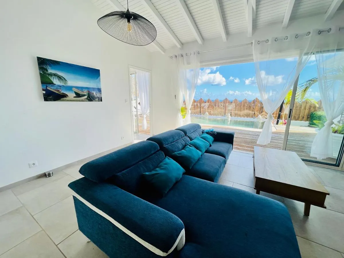 Villa Amaryllis Luxueuse,Piscine,Vue Mer,Plage 상트루스 마르티니크