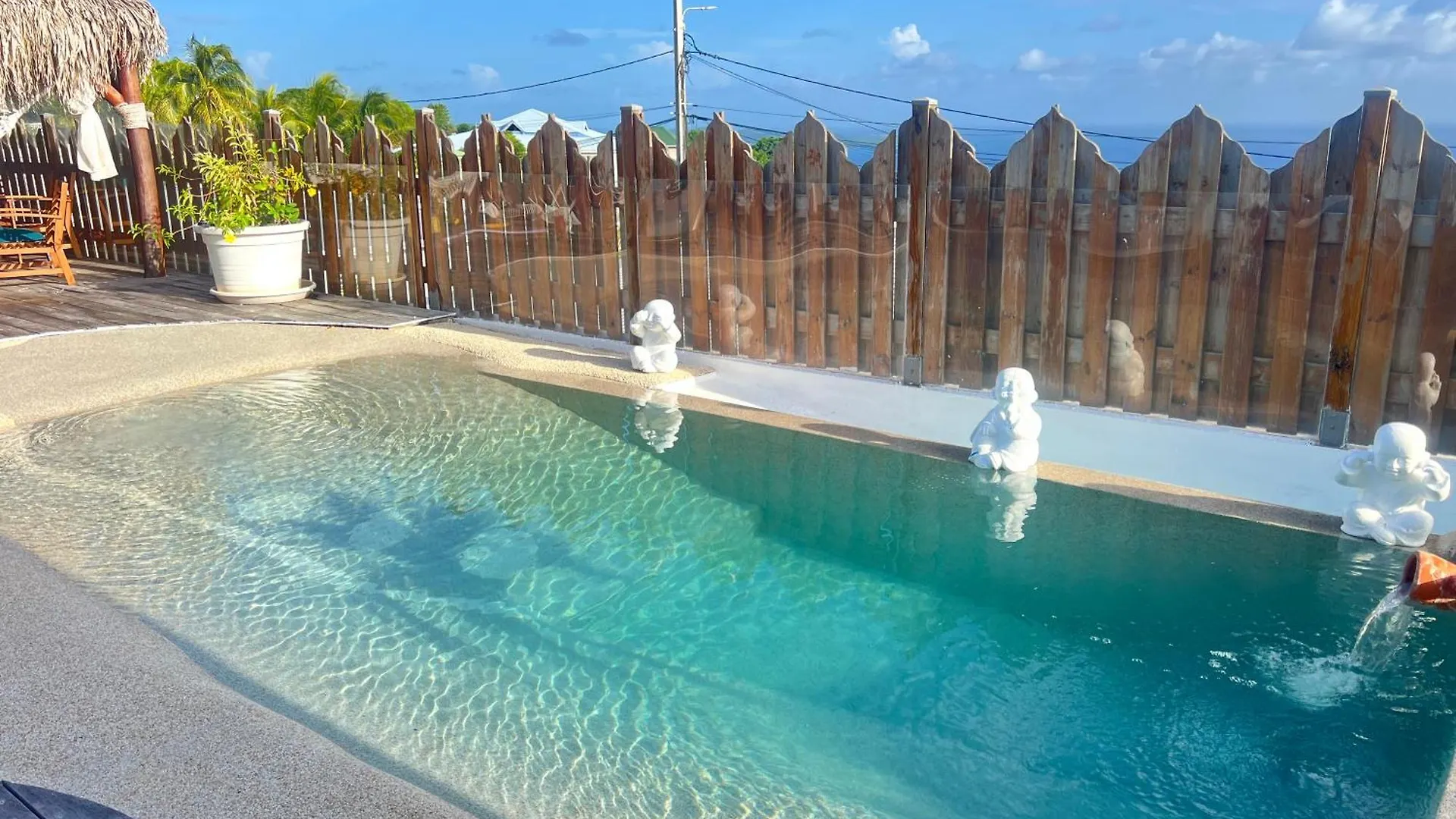 Villa Amaryllis Luxueuse,Piscine,Vue Mer,Plage 상트루스 0*,